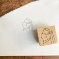 Spicaの庭 スタンプ muuちゃんのはんこ ”真珠の耳飾りのmuu”