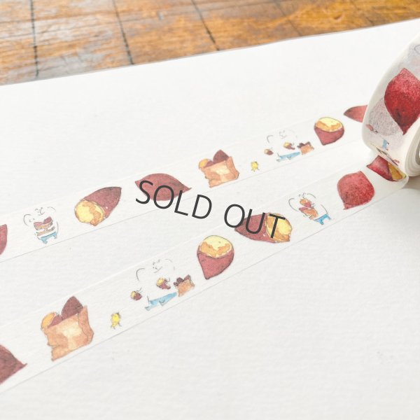 画像3: Spicaの庭 マスキングテープ muuちゃん / やきいも