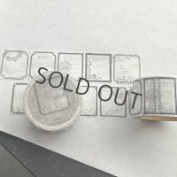 大枝活版室 Masking tape Mellow(green)