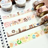 パピアプラッツ なかうちわか マスキングテープ シリーズ