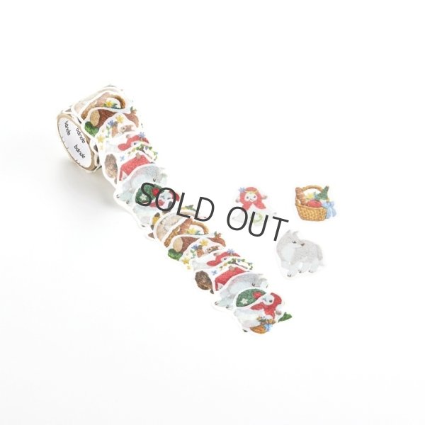 画像1: bande マスキングロールステッカー 刺繍の森の赤ずきん