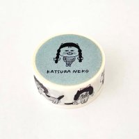 水縞 柴田ケイコ×水縞 マスキングテープ カツラねこ