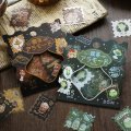 【5月中旬】BGM 箔押しフレークシール 『喫茶アラモード・郵便局』 シリーズ【5%P還元】