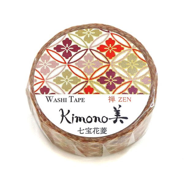 画像2: カミイソ産商 Kimono美 七宝花菱
