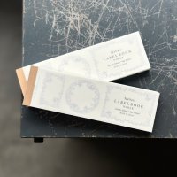 大枝活版室 3pattern labelbook Noble / Lavender&Sage