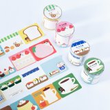 パピアプラッツ concombre ロール付箋 シリーズ