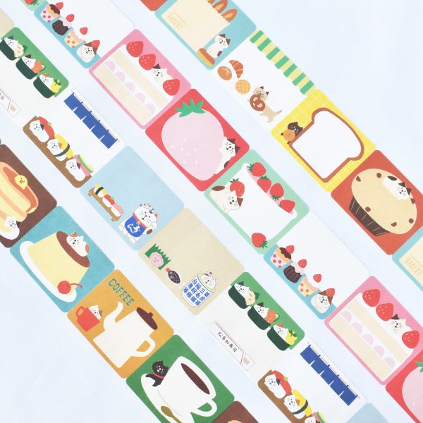 画像2: パピアプラッツ concombre ロール付箋 シリーズ