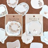 パピアプラッツ トビマツショウイチロウ フレーク付箋 シリーズ