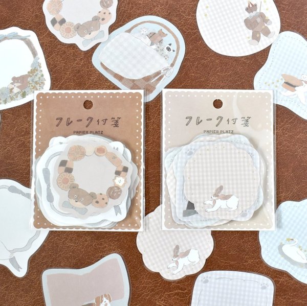 モチーフいろいろ（左）/ ギンガム倶楽部（右）