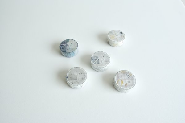 画像4: ヨハク 箔押しマスキングテープ アリア