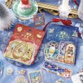 【10月上旬】BGM 2025クリスマス限定 箔押しクリアシール 喫茶アラモード・ステンド シリーズ【10%P還元】