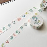 Spicaの庭 マスキングテープ muuちゃん / 海月