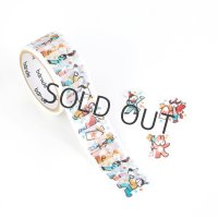 bande マスキングロールステッカー お祝いし隊