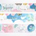 画像2: cozyca products CHIHIRO SONODA 箔押しマスキングテープ TORI no OTOSHIMONO (2)