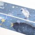 画像3: cozyca products 日下明 箔押しマスキングテープ DEEP BLUE (3)