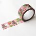 画像5: cozyca products 日下明 箔押しマスキングテープ SWEET BEAT (5)
