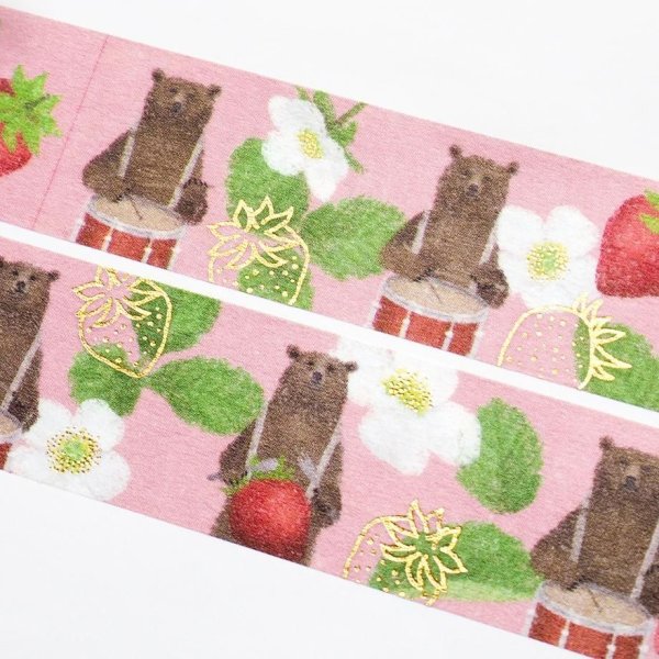 画像3: cozyca products 日下明 箔押しマスキングテープ SWEET BEAT