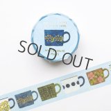 cozyca products 浅野みどり 箔押しマスキングテープ MY FAVORITE MUGS
