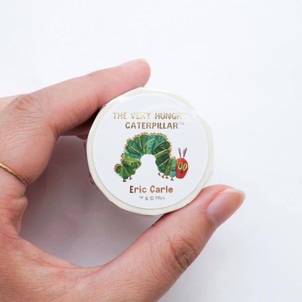 画像4: cozyca products エリック・カール 箔押しマスキングテープ THE VERY HUNGRY CATERPILLAR