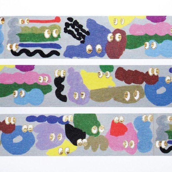 画像2: cozyca products Subikiawa. 箔押しマスキングテープ LOOOOOK!