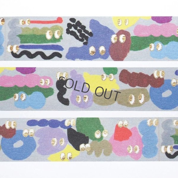 画像2: cozyca products Subikiawa. 箔押しマスキングテープ LOOOOOK!