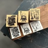 大枝活版室 LETTERPRESS tools stamp シリーズ
