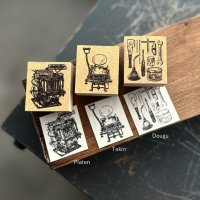 大枝活版室 LETTERPRESS tools stamp シリーズ