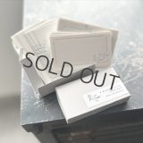 大枝活版室 6 BIRDS DESIGN CARD BOX / Pale blue
