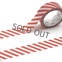 KAMOI mt deco ストライプ・ディープレッド