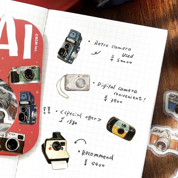 カメラがいっぱいです