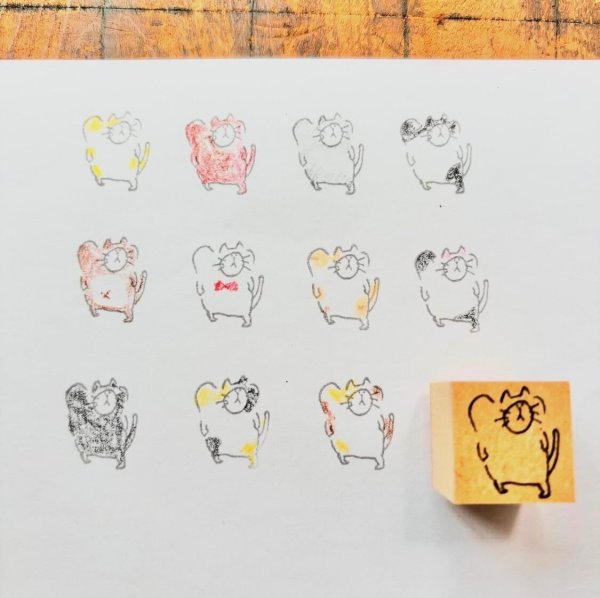画像2: Spicaの庭 スタンプ muuちゃんのはんこ ”mii”