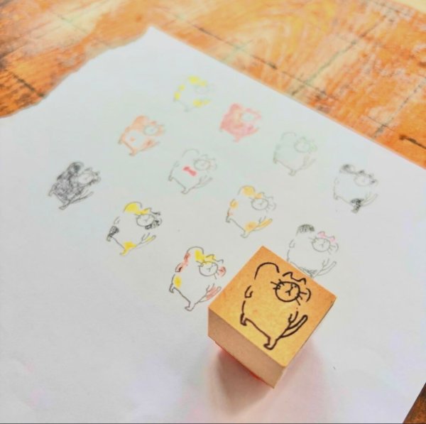 画像3: Spicaの庭 スタンプ muuちゃんのはんこ ”mii”