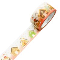 SAIEN 2025クリスマス限定 箔押し お菓子の家