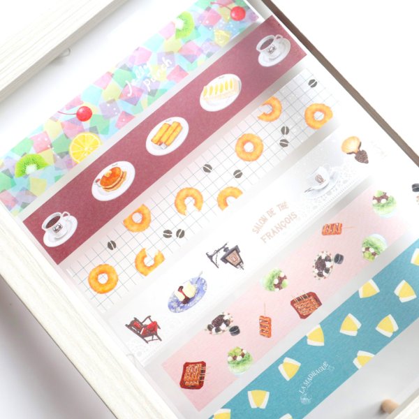 画像1: forme. トウメイマスキングテープ 『夢ミル京都喫茶巡り』 シリーズ