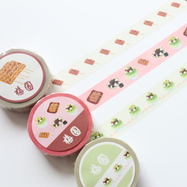 画像1: forme. 夢ミル京都喫茶巡り マスキングテープ 『梅園』シリーズ