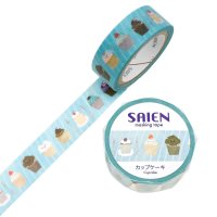 SAIEN マスキングテープ カップケーキ