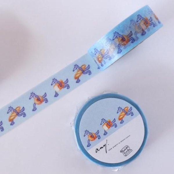 画像2: REGARO PAPIRO オリジナルマスキングテープ オオカミ（Wolf）