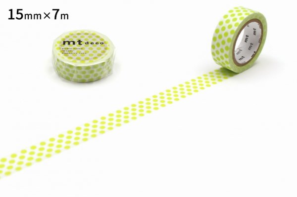 画像2: KAMOI mt deco ドット・ライム R【10%OFF】