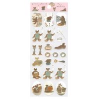 アクティブコーポレーション トビマツショウイチロウ コットンペーパーシール クマ倶楽部