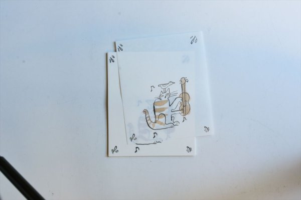 猫ちゃん懐紙(A)