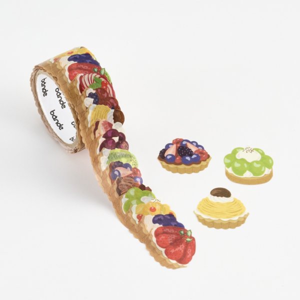 画像1: bande マスキングロールステッカー 復刻版 タルト