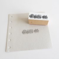 ヨハク スタンプ ヨルノモリ