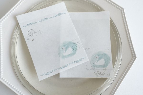 画像3: ヨハク メモ帳 26 スワン