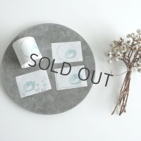 ヨハク 箔押しロール付箋 スワン