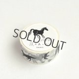 水縞 西淑×水縞 マスキングテープ 夜のあいだ 集い モノトーン