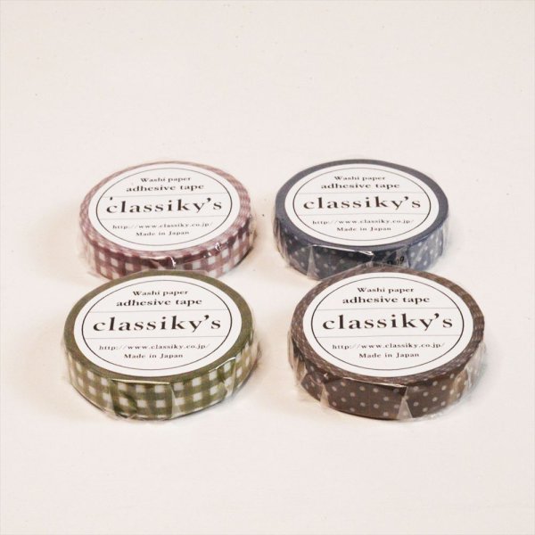 画像4: 倉敷意匠 ギンガムマスキングテープ 10mm シリーズ
