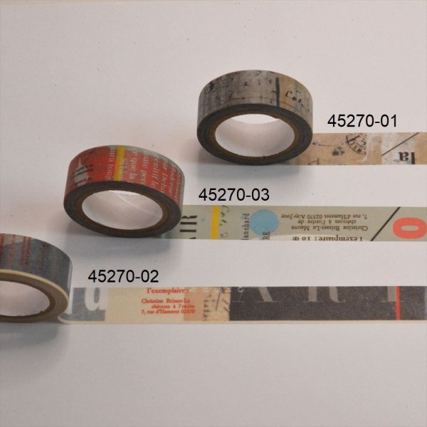 画像2: 倉敷意匠 井上陽子 CRAFT Log. マスキングテープ コラージュ シリーズ