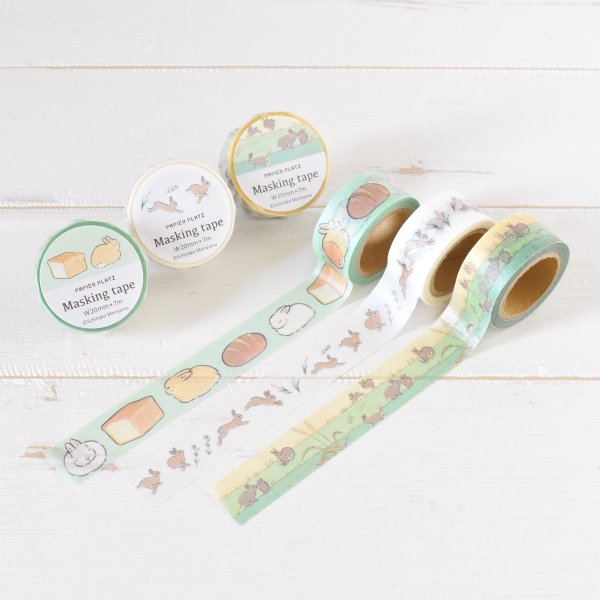 画像2: パピアプラッツ 森山しなこ マスキングテープ シリーズ