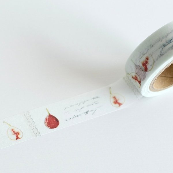 画像1: ヨハク マスキングテープ イチジク