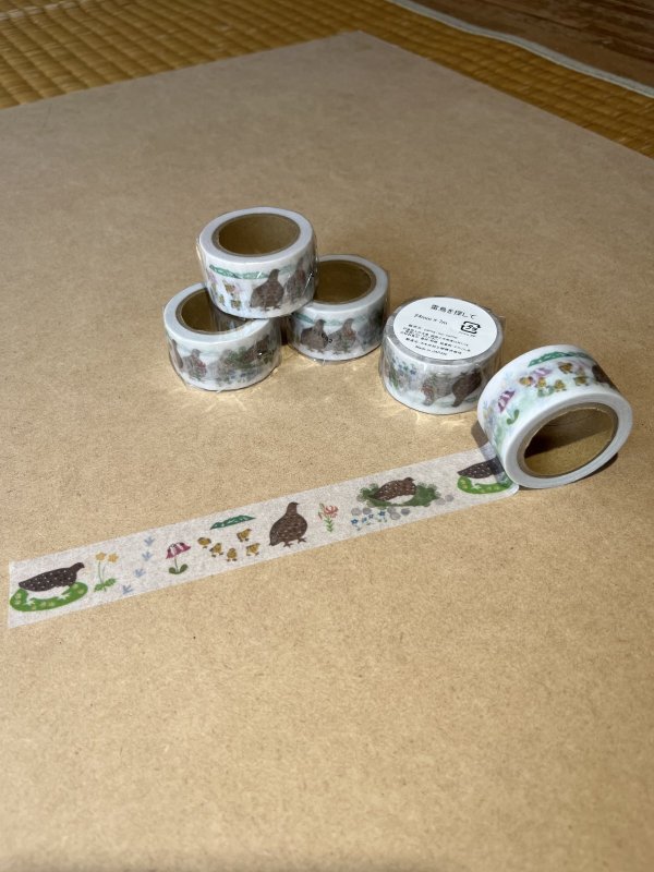 画像6: yama-no-tomo マスキングテープ 雷鳥を探して